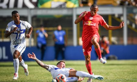 Jhon Jhon, jogador do Red Bull Bragantino. (Foto: Ari Ferreira/Red Bull Bragantino)