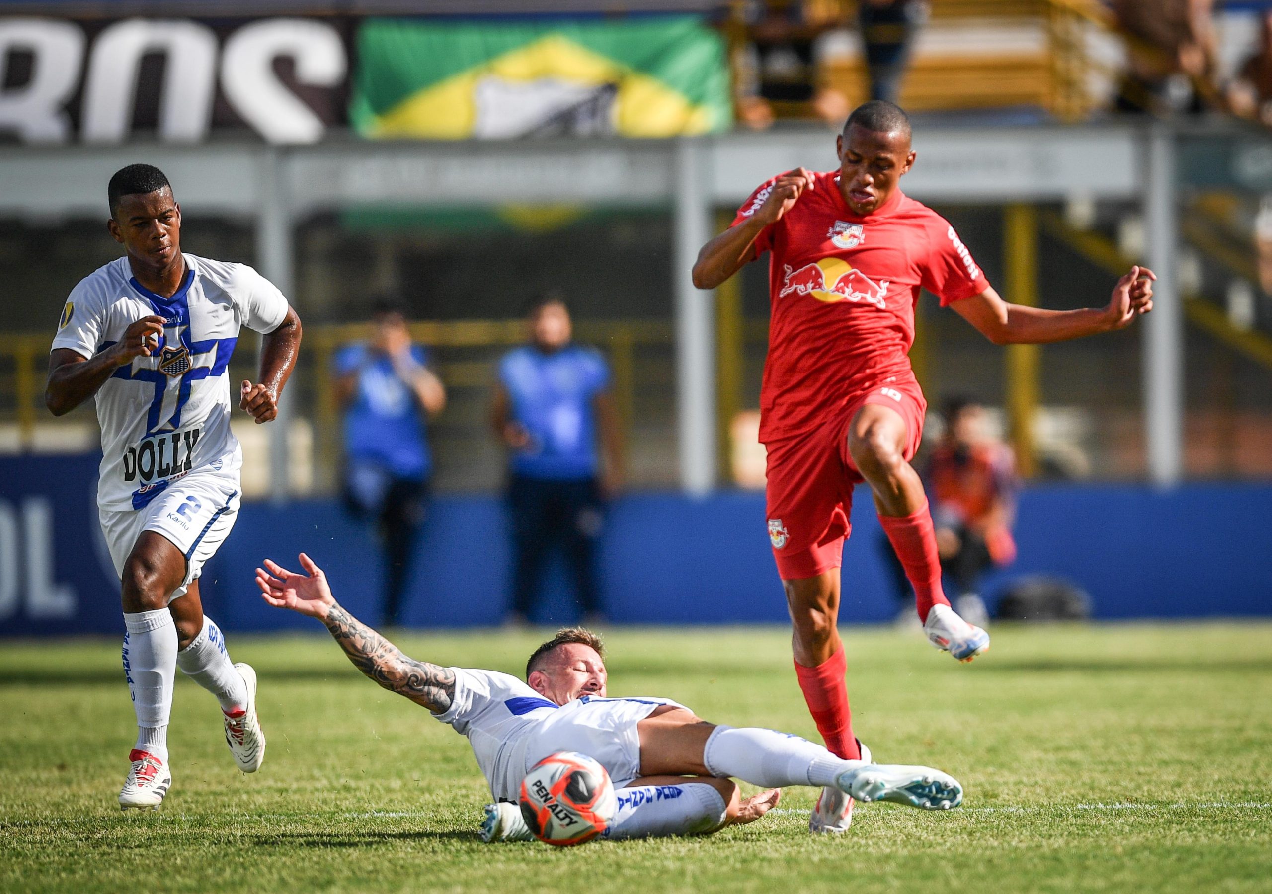 Jhon Jhon, jogador do Red Bull Bragantino. (Foto: Ari Ferreira/Red Bull Bragantino)