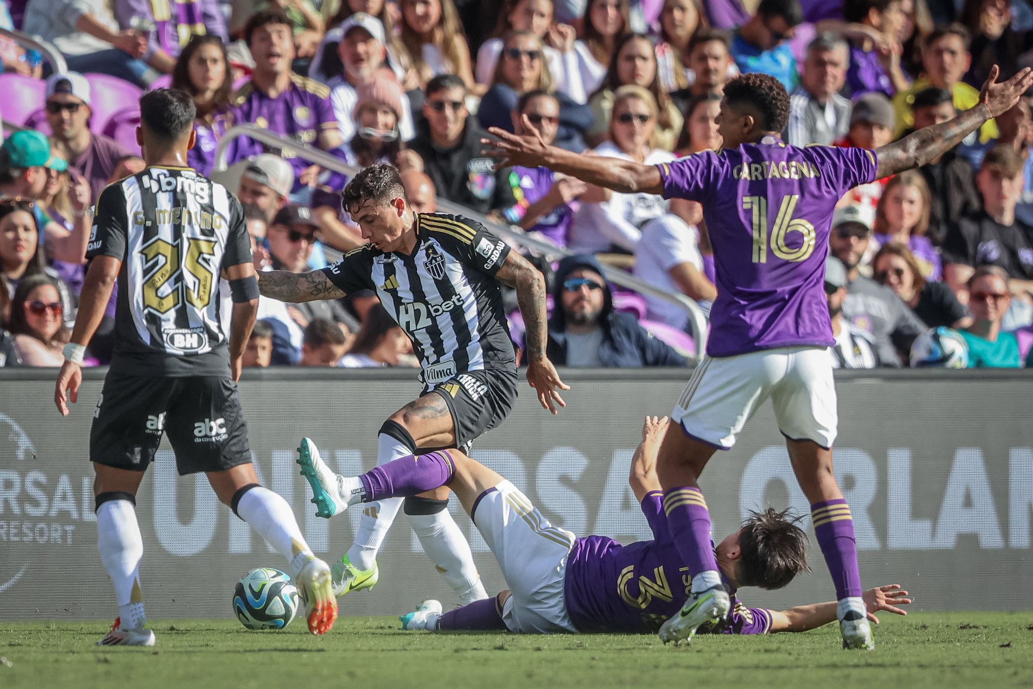 Atlético-MG empata com o Orlando City, na Flórida. (Foto: Pedro Souza/Atlético-MG)