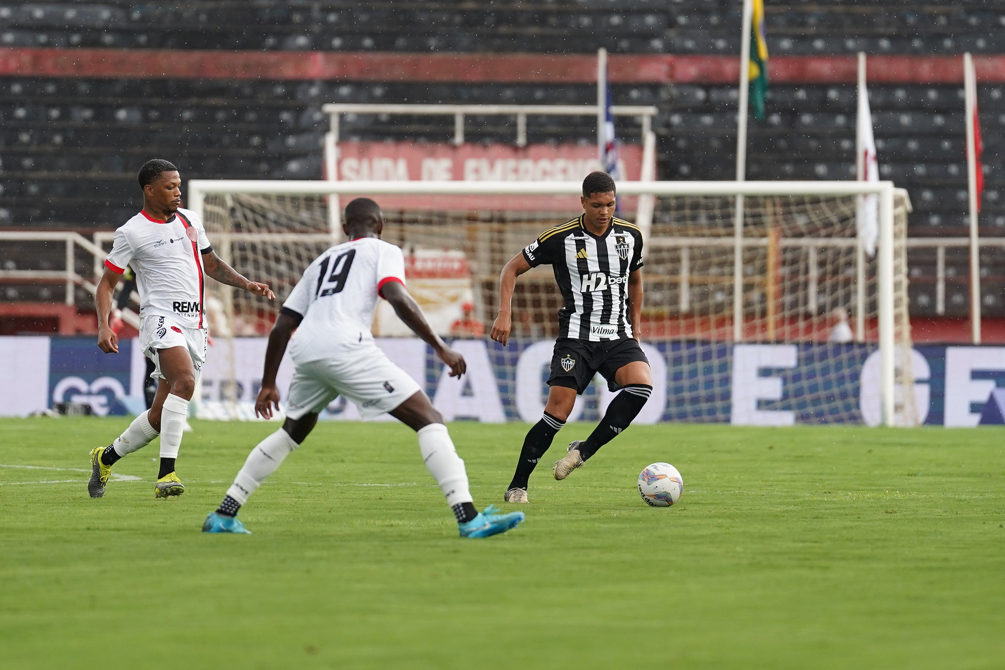 Atlético-MG empata com o Pouso Alegre fora de casa. (Foto: Daniela Veiga / Atlético)