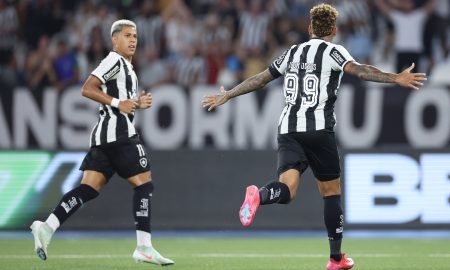 Igor Jesus e Matheus Martins. (Foto:Vítor Silva/Botafogo)