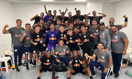 Red Bull Bragantino se classifica para a decisão da Copa Puma Sub-17. ( (Foto: Bruno Sousa/Red Bull Bragantino)