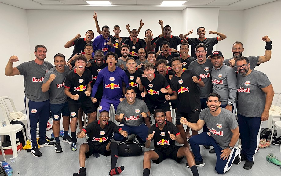 Red Bull Bragantino se classifica para a decisão da Copa Puma Sub-17. ( (Foto: Bruno Sousa/Red Bull Bragantino)