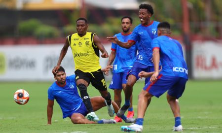 Flamengo Jogo Treino Maricá (Foto: Gilvan de Souza/CRF)