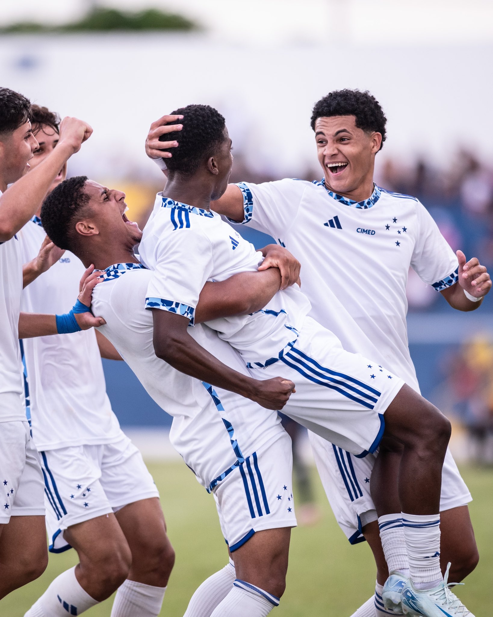 Cruzeiro vence São Carlos e avança na Copinha. Foto: Divulgação/Cruzeiro