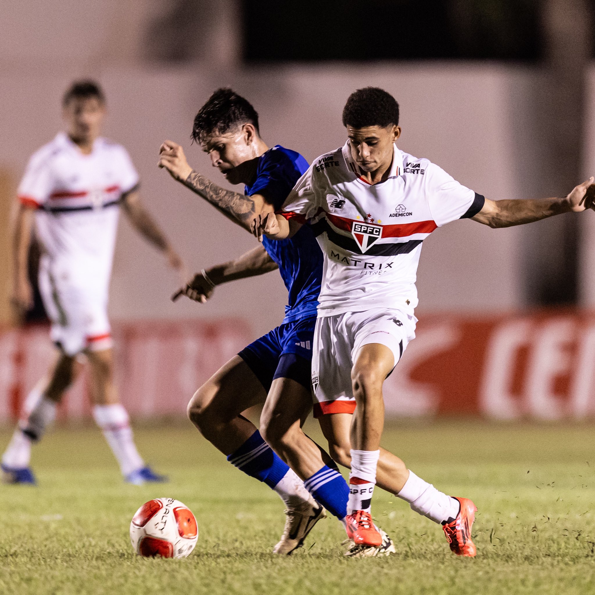 Cruzeiro é derrotado pelo São Paulo e está fora da Copinha. (Foto: Divulgação/Copinha)