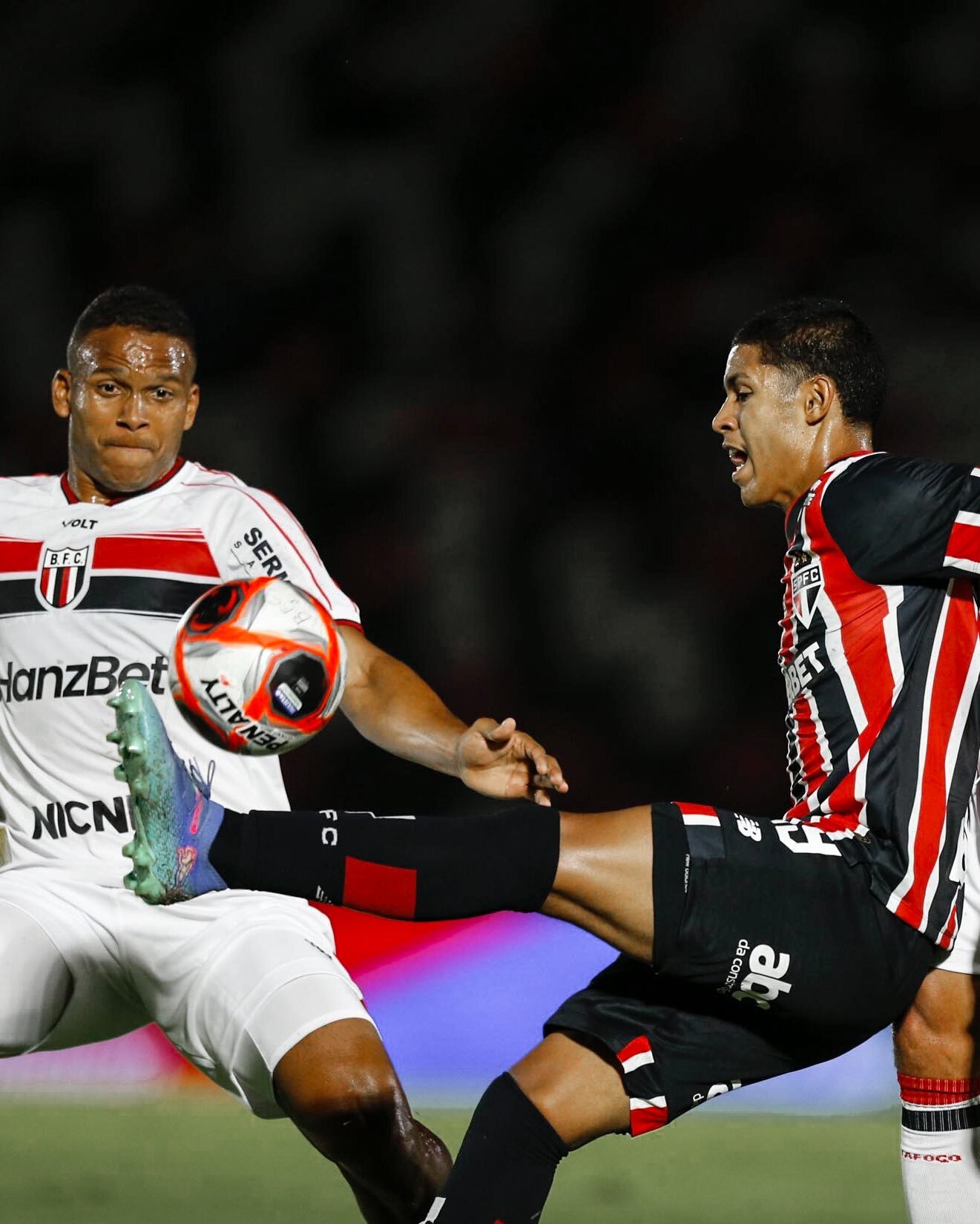 São Paulo e Botafogo-SP empatam sem gols. (Foto: Divulgação/São Paulo FC)