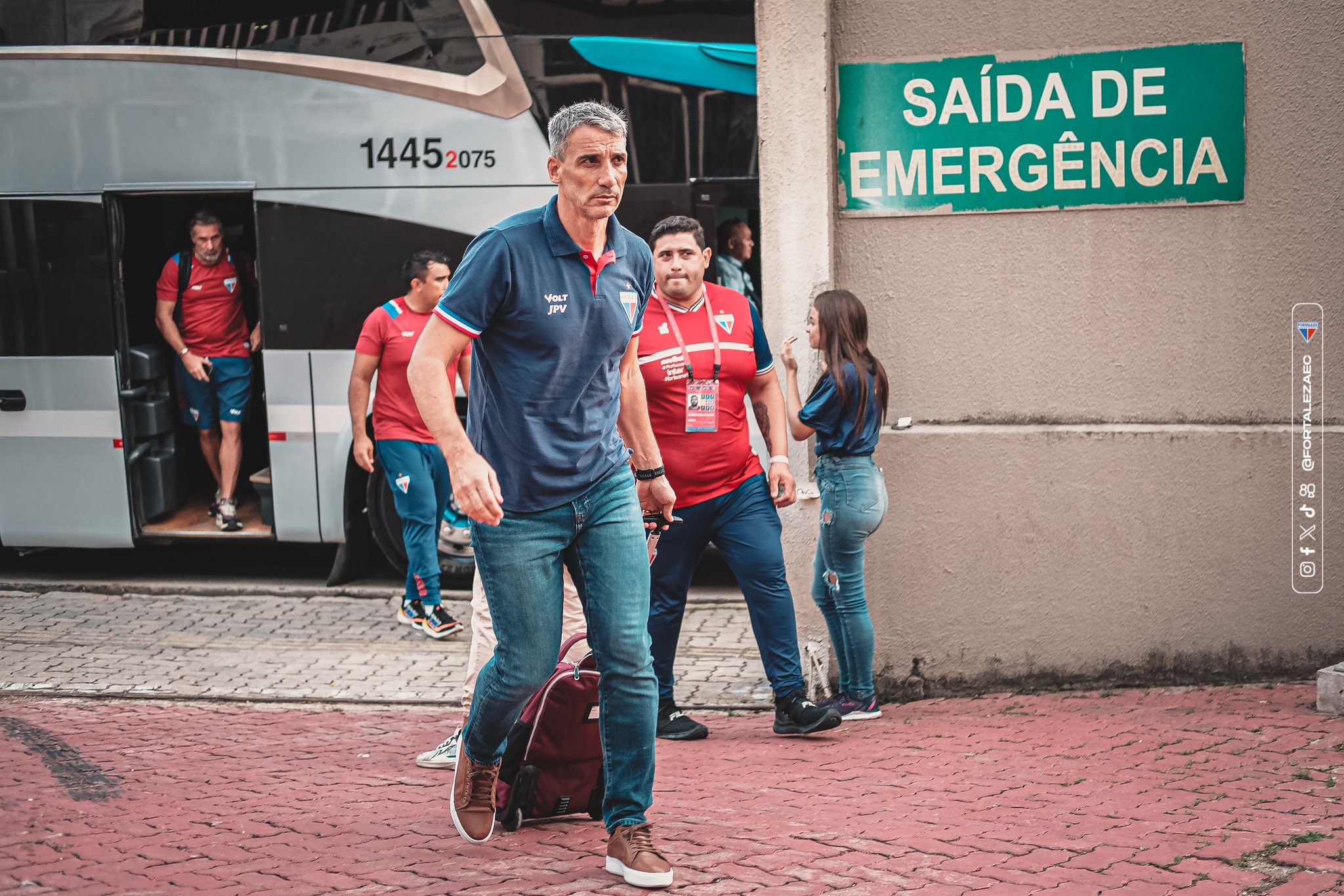 Vojvoda valoriza a primeira vitória na Copa do Nordeste e comenta sobre os jogadores que permaneceram do ano passado. (Mateus Lotif/FEC)