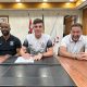 Breno Bidon renova com o Corinthians (Foto: Agência Corinthians)