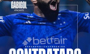 Cruzeiro confirma chegada de Gabigol. (Foto: Divulgação / Cruzeiro)