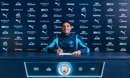 Marmoush no City. (Foto:Divulgação/Manchester City)