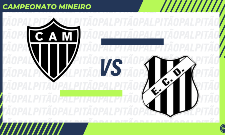 Atlético-MG x Democrata 2ª rodada do Campeonato Mineiro (Arte:ENM)