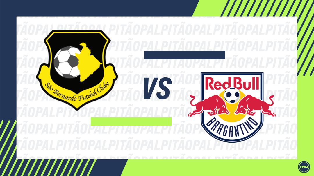 São Bernardo FC x Red Bull Bragantino: Escalações, desfalques, retrospecto, onde assistir, arbitragem e palpites. (Arte: ENM)