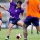 A equipe do Corinthians se reuniu no CT Joaquim Crava na tarde desta segunda-feira para iniciar sua preparação para o confonto com a Ponte Preta. (Foto: Rodrigo Coca/Agência Corinthians)