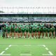 Time Feminino do Juventude reunido para a pré temporada