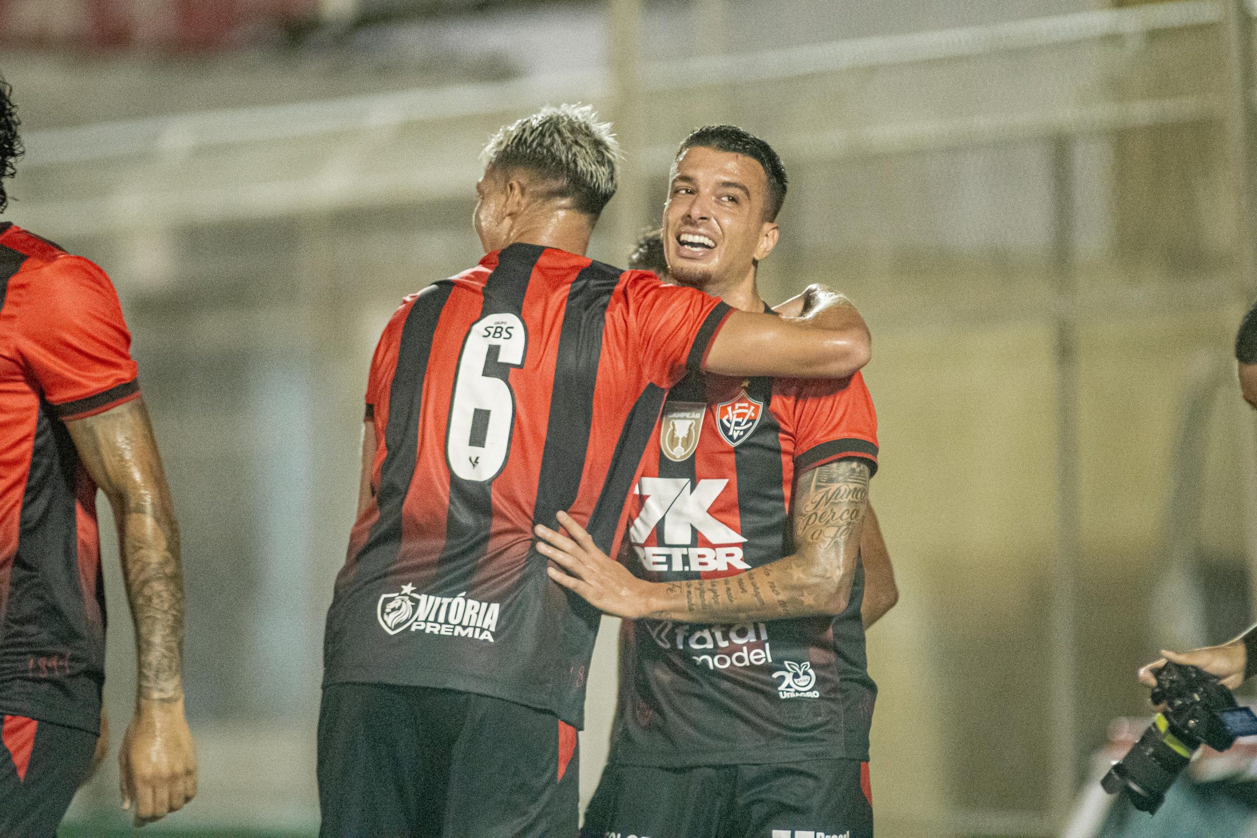 Vitória venceu a Juazeirense no Adauto Morais por 4 a 1. Foto: Victor Ferreira/EC Vitória