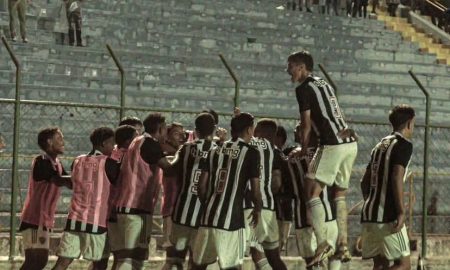 Atlético-MG empata com o Guarani. (Foto: Reprodução/Atlético)