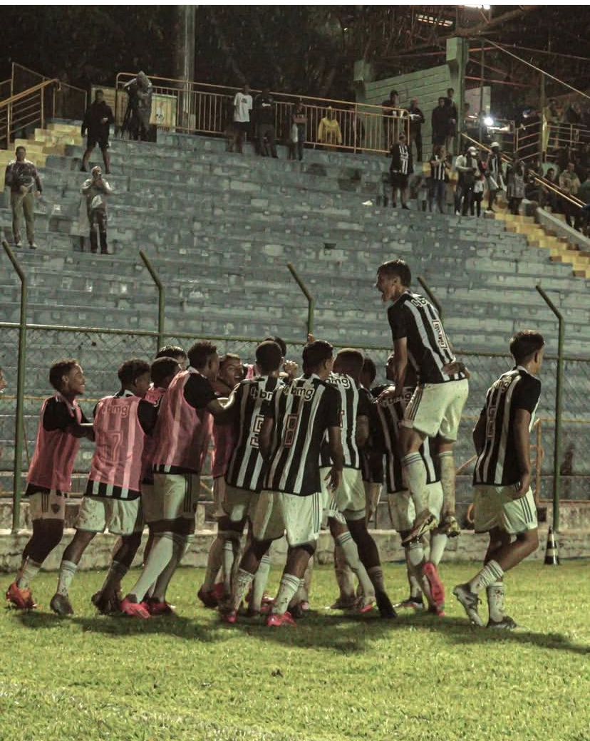 Atlético-MG empata com o Guarani. (Foto: Reprodução/Atlético)