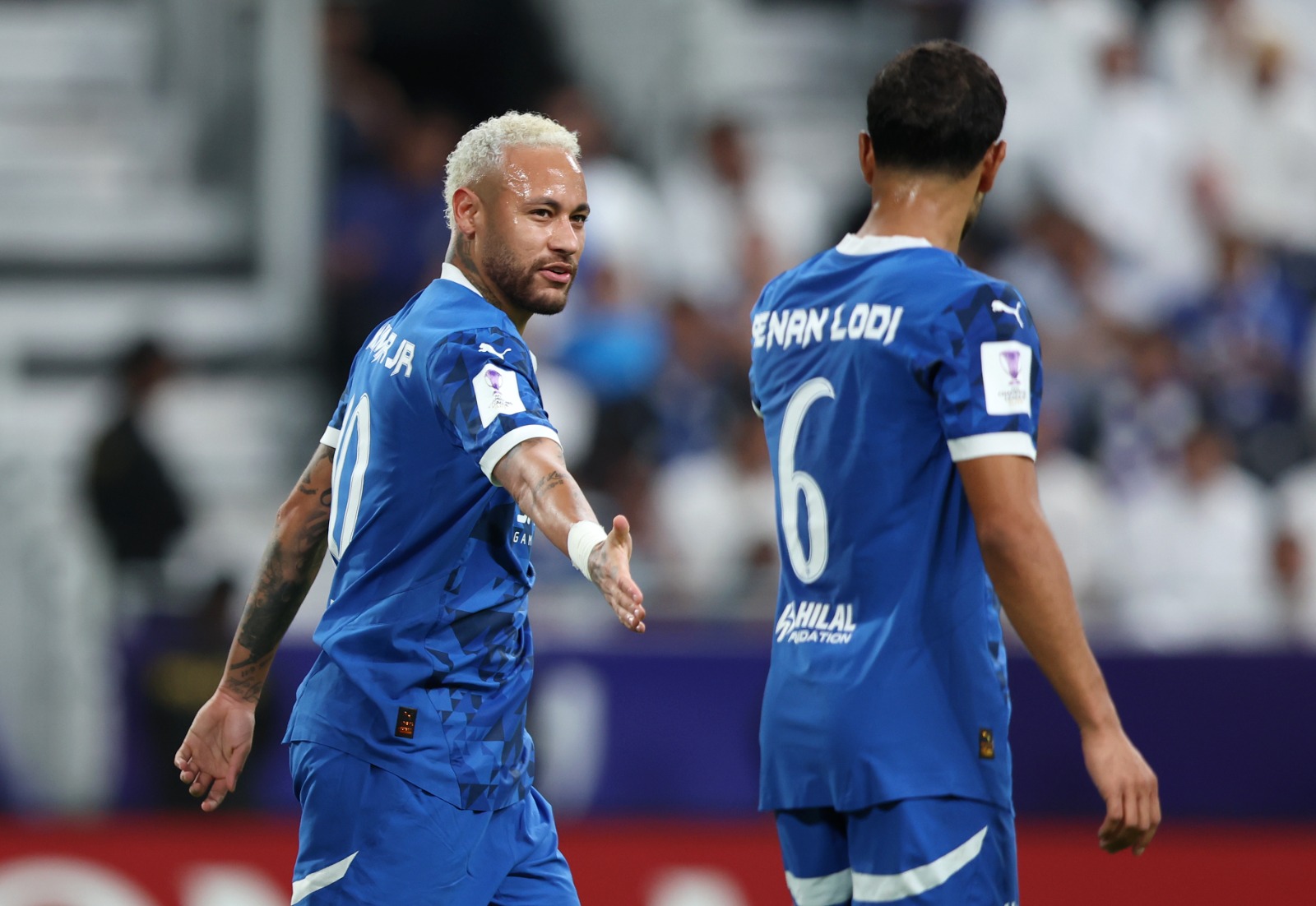 Jogador do Al-Hilal comenta sobre defender o Corinthians no futuro: "Quem sabe". (Foto: Yasser Bakhsh/Getty Images)