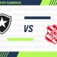 Palpitão do jogo entre Botafogo e Bangu (FOTO: ARTE ENM)