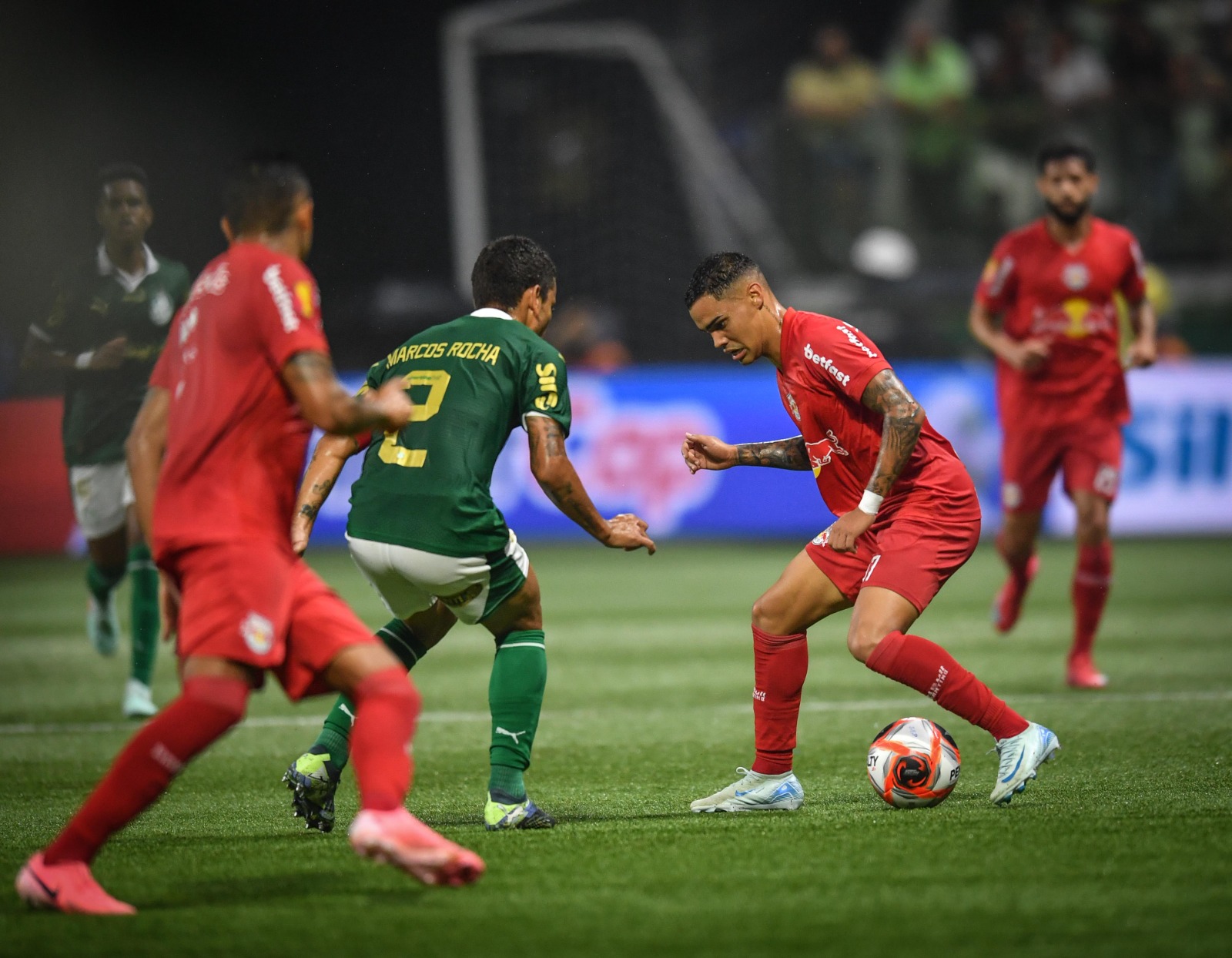 Vinicinho pelo Red Bull Bragantino (Foto de Ari Ferreira/Red Bull Bragantino)