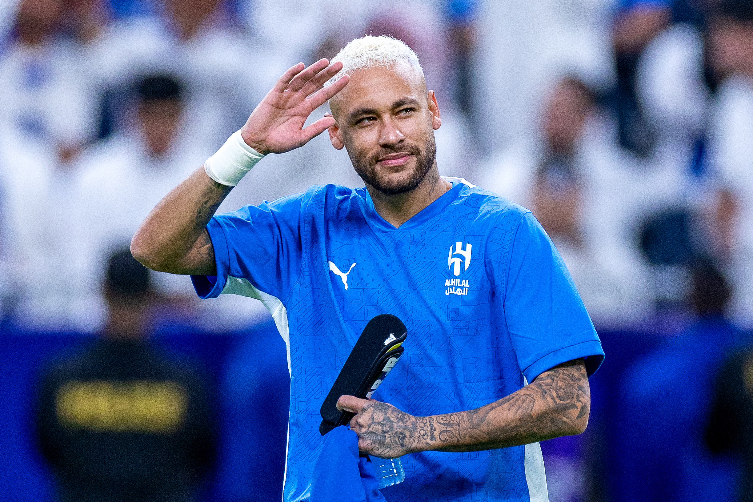 Neymar. (Foto:Abdullah Ahmed/Getty Images)