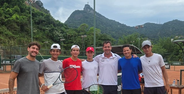 Atletas da Rio Tennis (Foto: Divulgação)