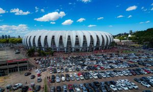 O estádio Beira-Rio. (Foto: João Batista Andrade/SCI)