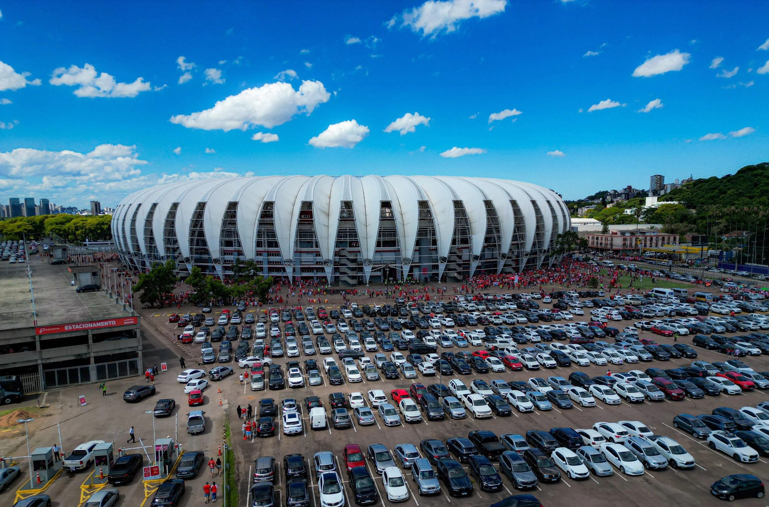 O estádio Beira-Rio. (Foto: João Batista Andrade/SCI)