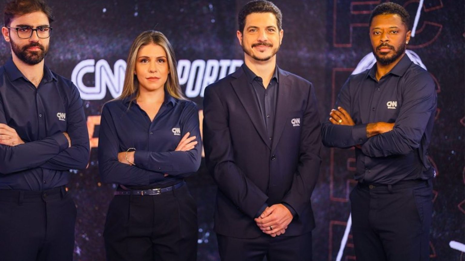 CNN Brasil inicia transmissões de futebol através da FC Series. (Foto: Divulgação/CNN Brasil)