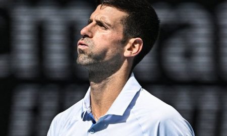 Djokovic no Australian Open (Foto: Tennis Australia)