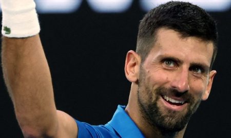 Djokovic no Australian Open (Foto: Tennis Australia)