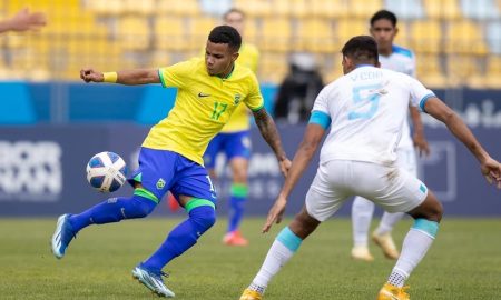 Kaio César, revelado pelo Coritiba atuando pela Seleção de base. (Foto: Divulgação/Lesley Ribeiro/CBF)