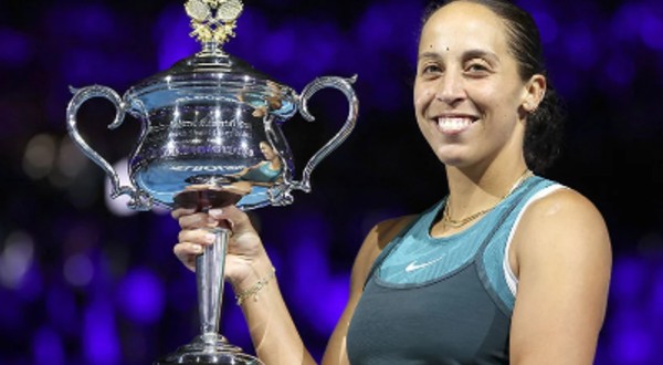 Keys com o troféu (Foto: Tennis Australia)