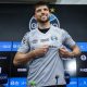 Tiago Volpi garante que quer fazer história no Grêmio (Foto: Lucas Uebel/Grêmio)