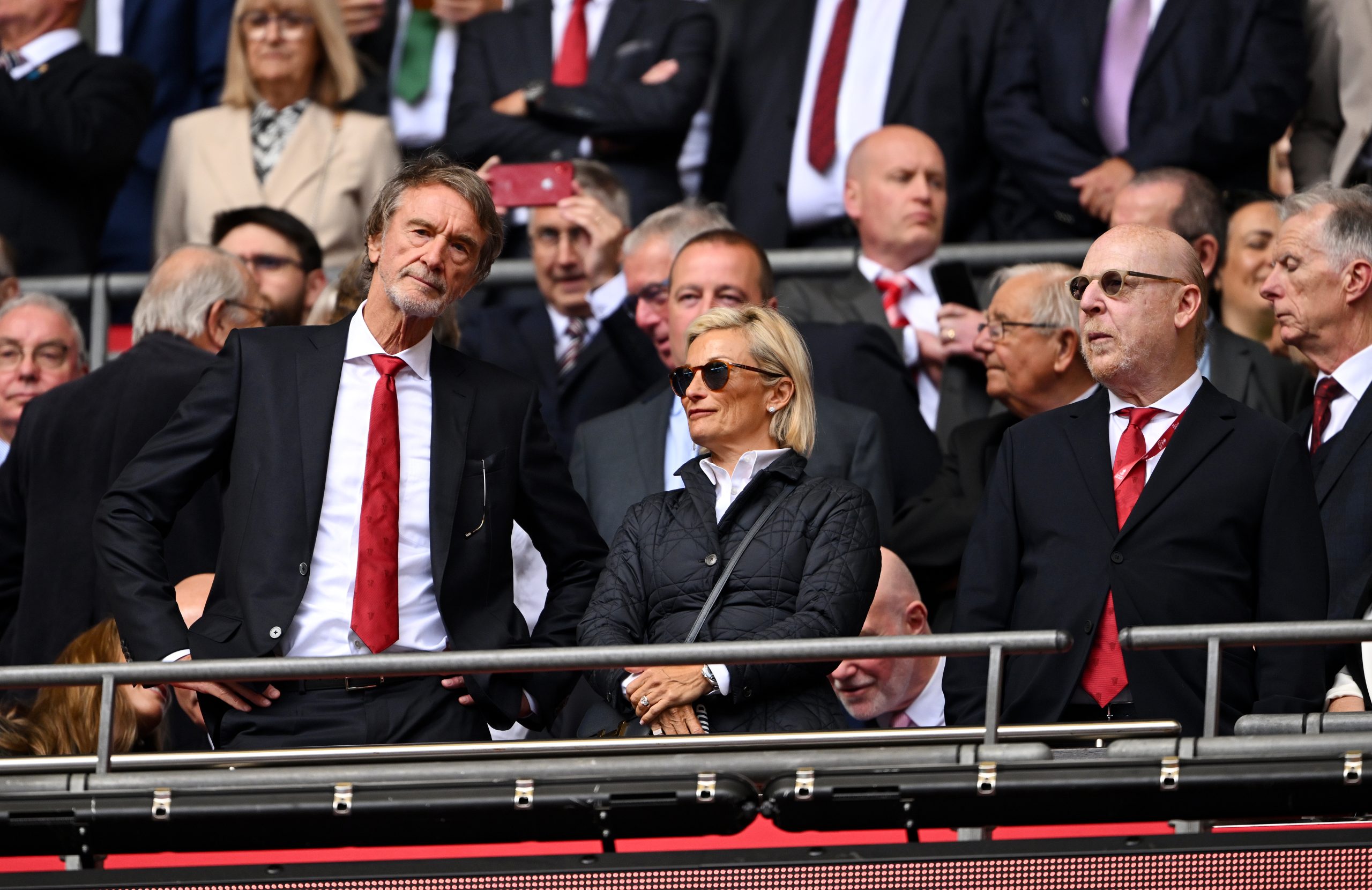 Jim Ratcliffe na final da última Facup. (Foto: Mike Hewitt/Getty Images)