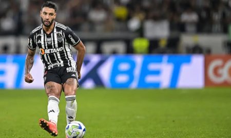 Nathan Silva, atuando pelo Atlético MG. (Foto: Pedro Vilela/Getty Images)