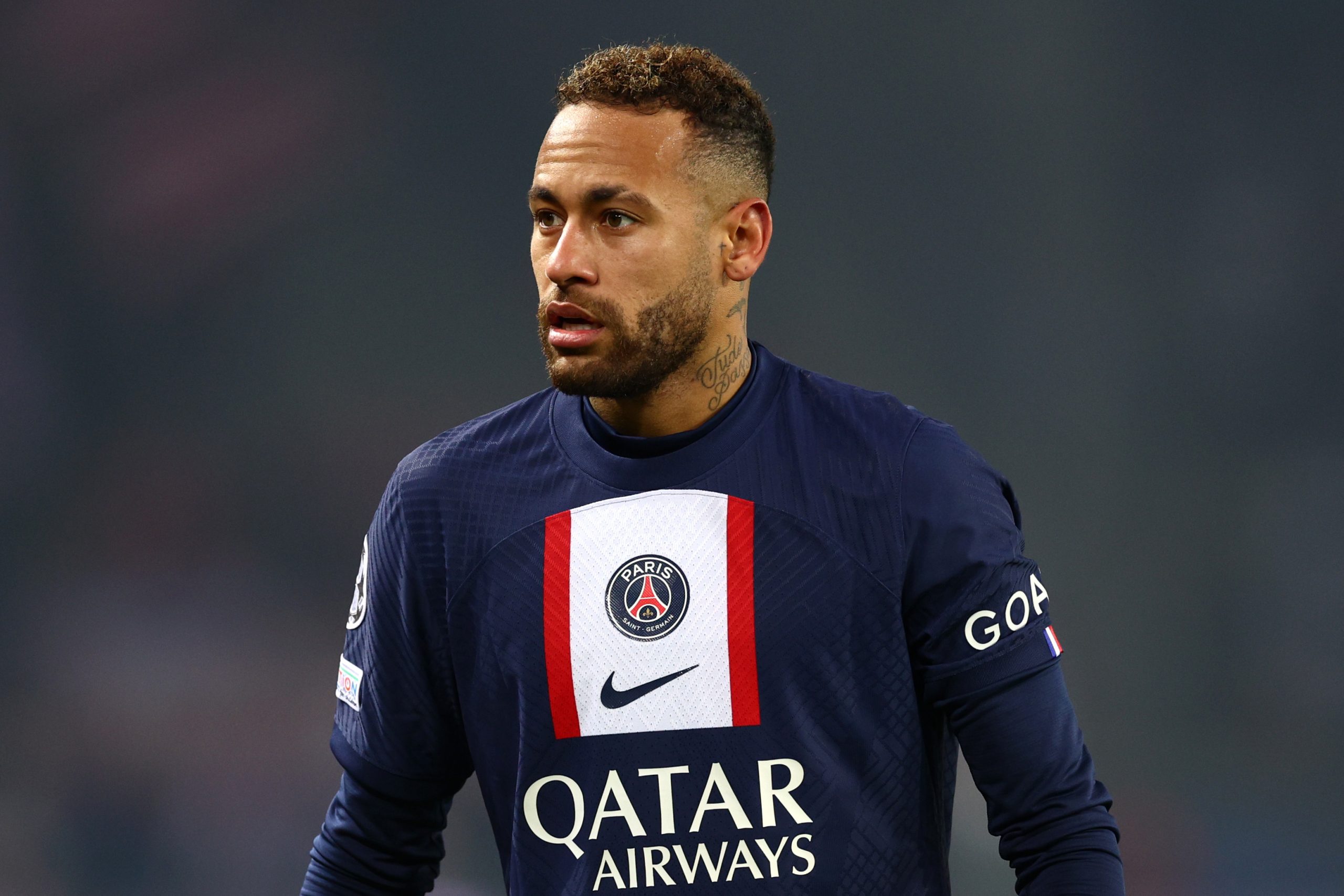 Neymar durante sua passagem pelo PSG. (Foto:Clive Rose/Getty Images)