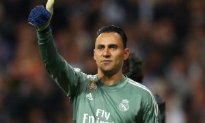 Keylor Navas com a camisa do Real Madrid. (Foto: Divulgação/RMCF)