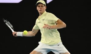 Sinner em ação na semifinal (Foto: Tennis Australia)