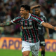 Germán Cano pelo Fluminense. Foto: Marcelo Gonçalves/FFC