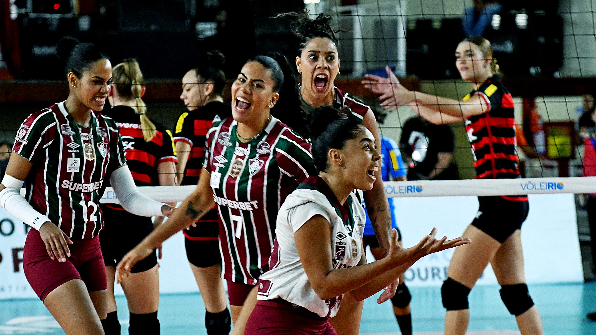 Fla-Flu na Superliga de vôlei