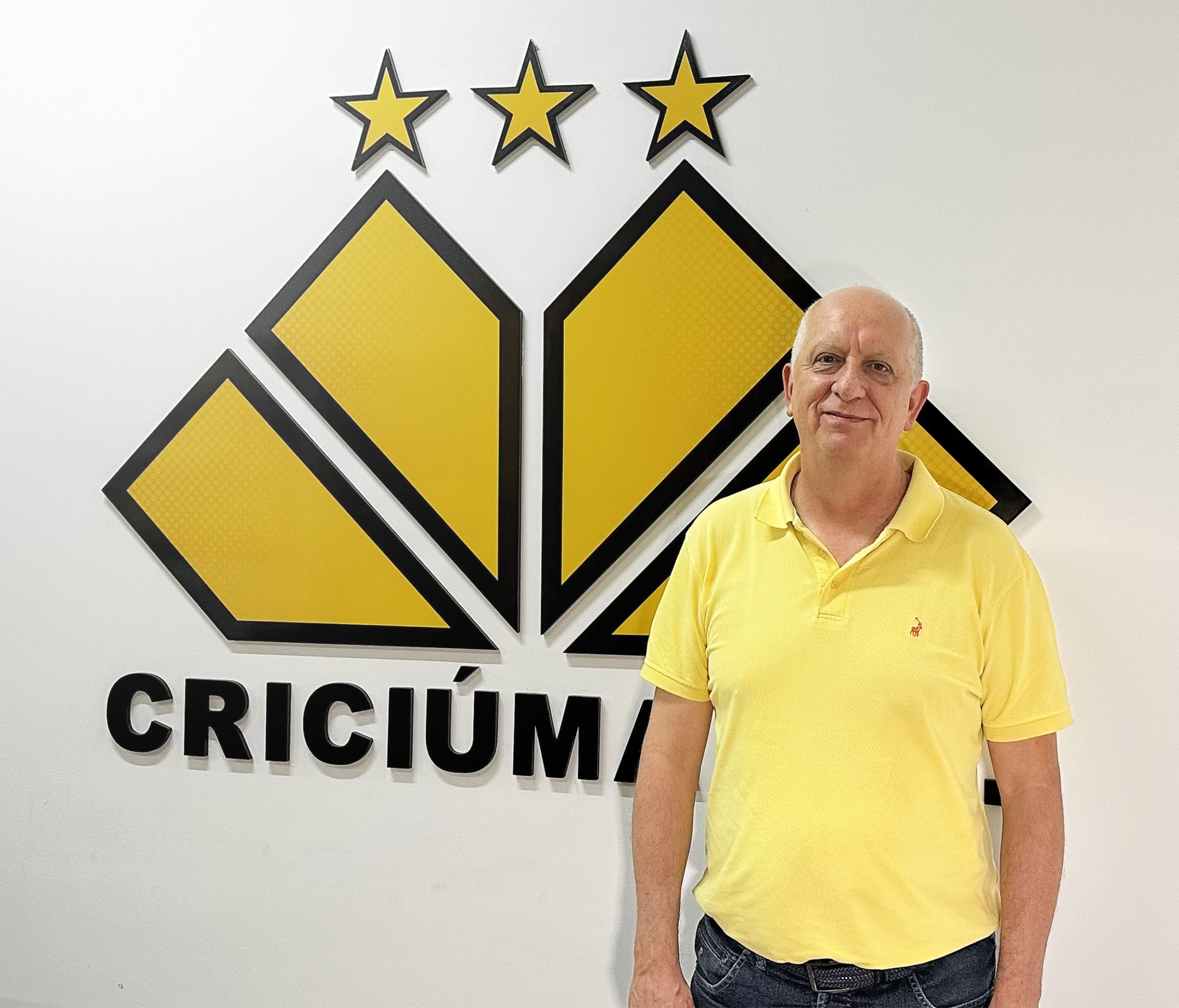 Clementino Bolan, novo vice-presidente financeiro do Criciúma. (FOTO: Reprodução/CEC)