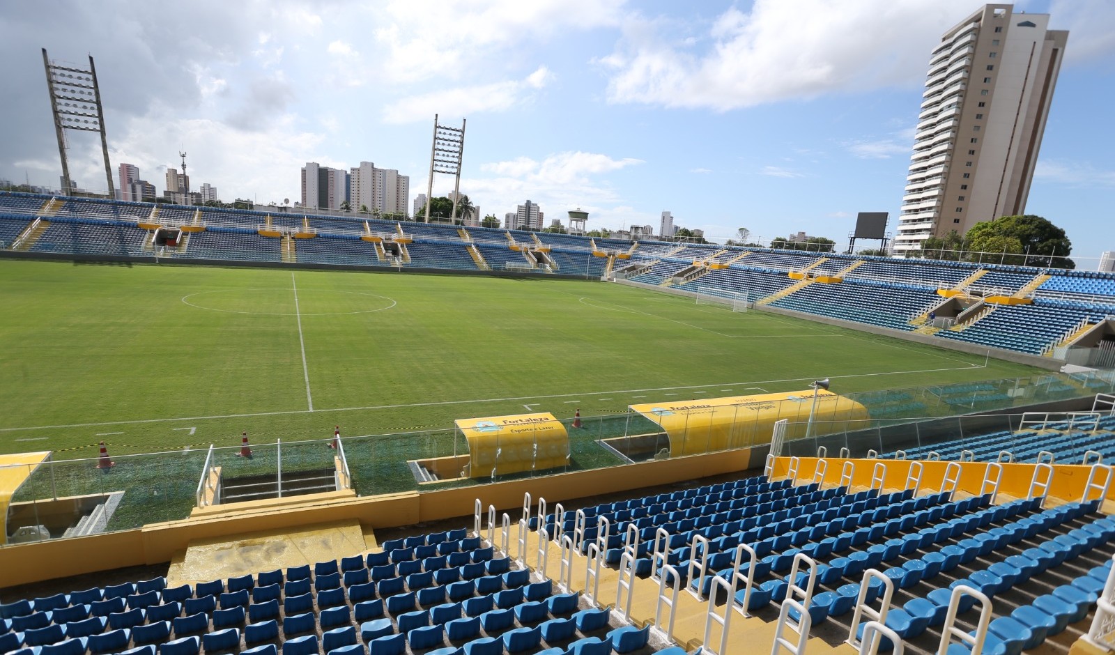 Estádio Presidente Vargas. (Foto: Marcos Moura/Prefeitura de Fortaleza)