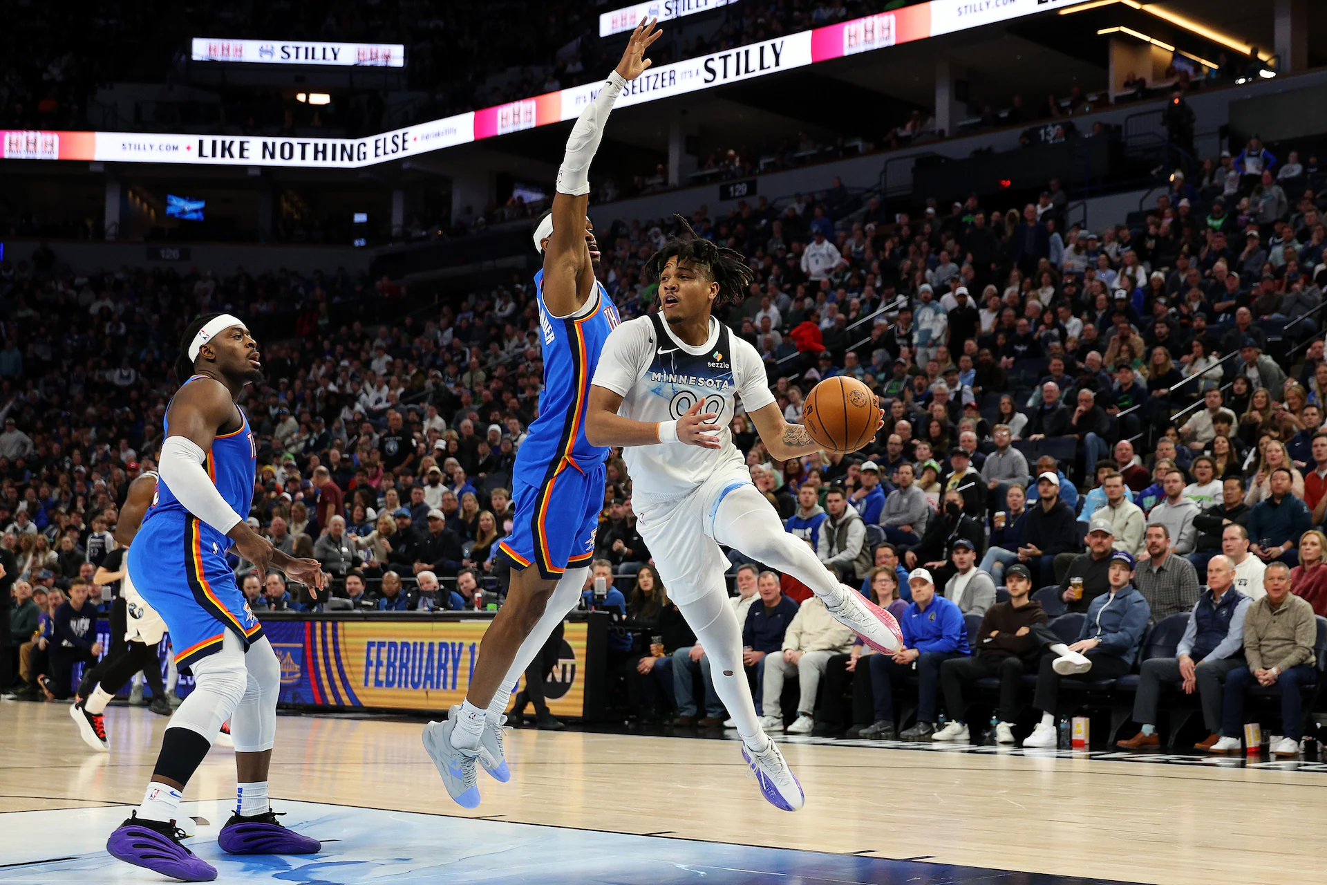 Minnesota Timberwolves vence o líder OKC Thunder