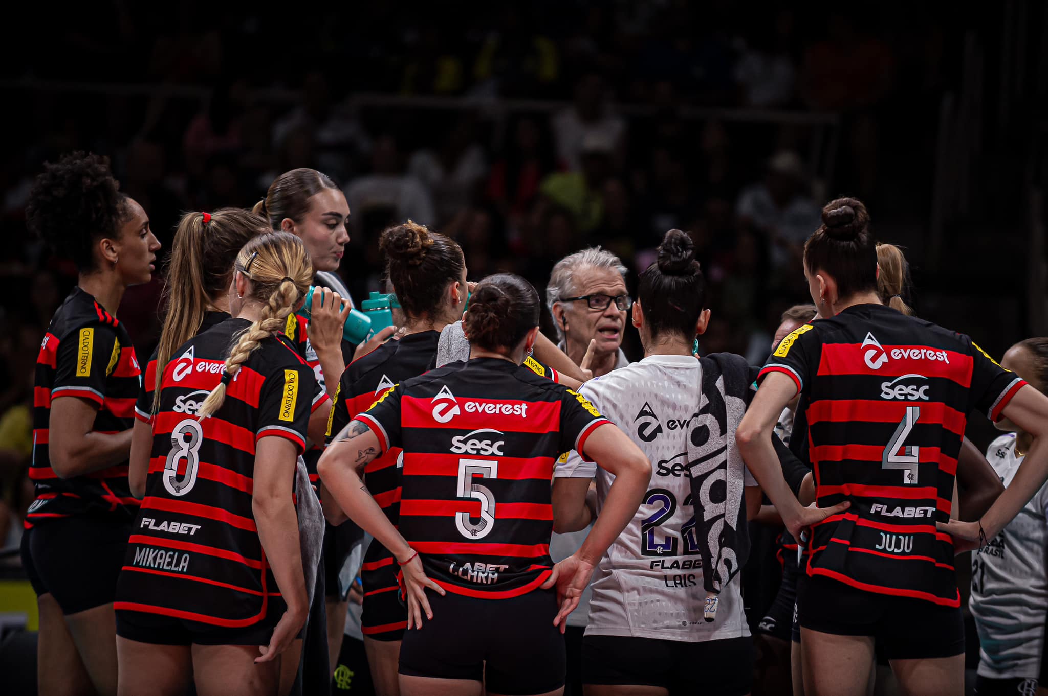 Sesc Flamengo vence clássico contra o Osasco São Cristóvão Saúde pela Superliga