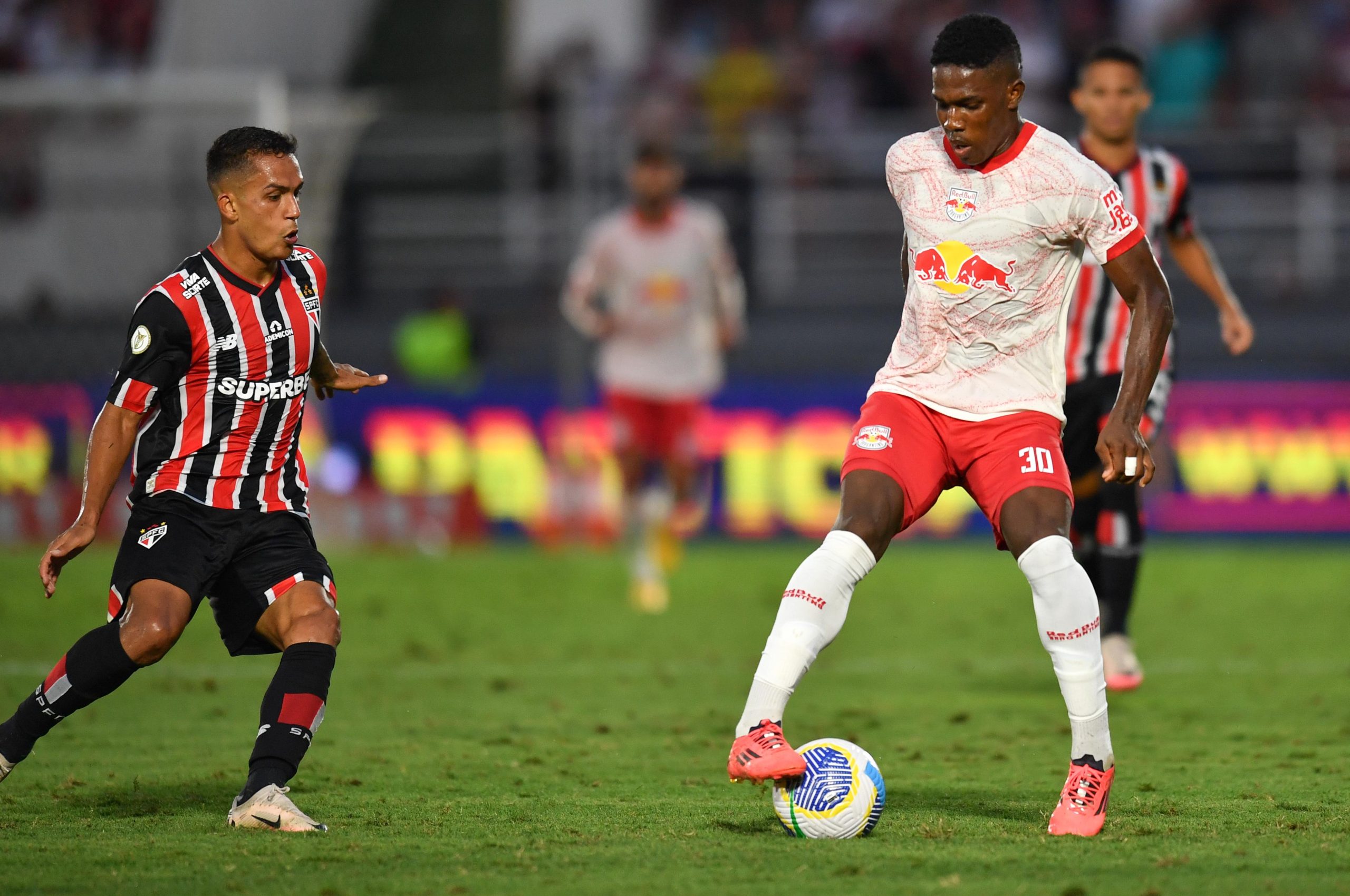 Henry Mosquera, jogador do Red Bull Bragantino. (Foto: Ari Ferreira/Red Bull Bragantino)