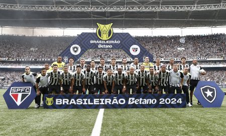 Botafogo na última partida do Brasileirão 2024 (Foto: Vítor Silva/Botafogo)