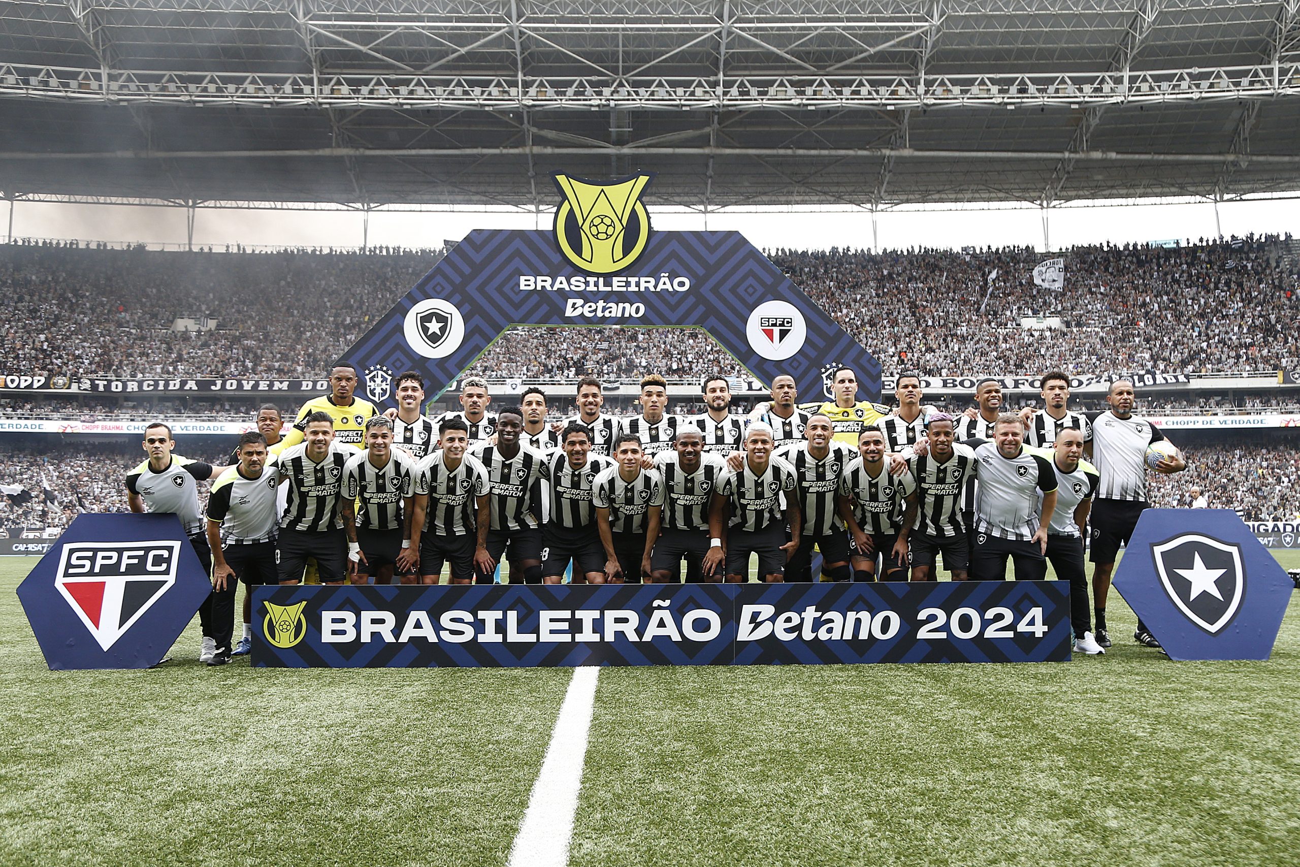 Botafogo na última partida do Brasileirão 2024 (Foto: Vítor Silva/Botafogo)