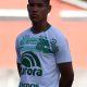 Vinicius Balieiro com a camisa da Chapecoense. (Foto: João Heemann/ACF)